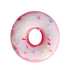 Rosquinha de apertar c/bolinhas 5,5cm        cx:00144