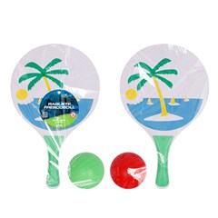 Kit raquete frescoboll c/1 bolinha           cx:048