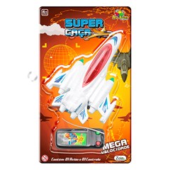 Aviao c/r 3 funcoes caca c/fio               cx:024