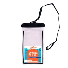 Capa para celular a prova de agua 21x11cm    cx:144
