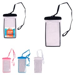 Capa para celular a prova de agua 21x11cm    cx:144