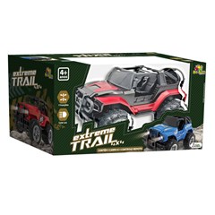 Carro jipe c/r 7funcoes 1:18cm road