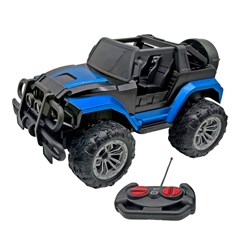 Carro jipe c/r 7funcoes 1:18cm road