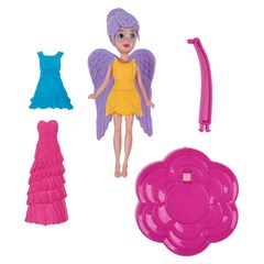 Boneca amy troca de roupa 8cm