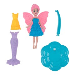 Boneca amy troca de roupa 8cm