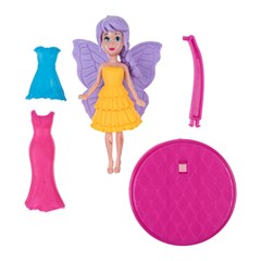 Boneca amy troca de roupa 8cm