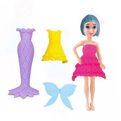 Boneca amy troca de roupa                    cx:360