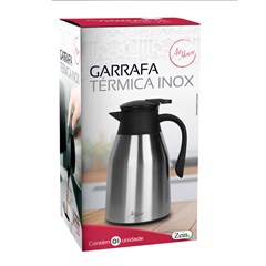 Garrafa termica inox 1l                      cx:012