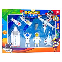 Colecao viagem ao espaco c/8pcs              cx:012