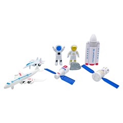 Colecao viagem ao espaco c/8pcs              cx:012