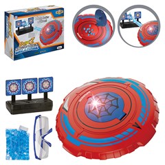 Escudo lanca bolas de gel c/alvo             cx:006