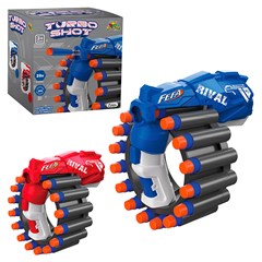 Lanca dardos manual gira 360 c/20 dardos     cx:006