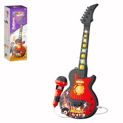 Guitarra star c/microfone 52cm               cx:024