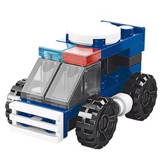 Blocos de montar robo policia                cx:036