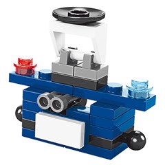 Blocos de montar robo policia                cx:036