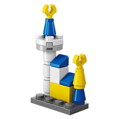 Blocos de montar castelo                     cx:036