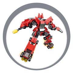 Blocos montar resgate 8mod police            cx:120