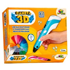 Caneta desenho 3d                            cx:00024