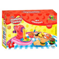 Maquina de modelar comidinhas                cx:012