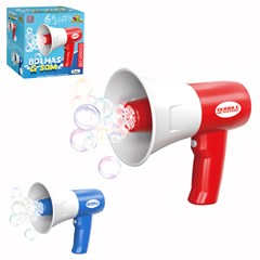 Megaphone bolhas de sabao multifuncao        cx:012