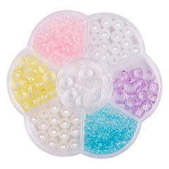 Kit pulseira no estojo plastico              cx:144