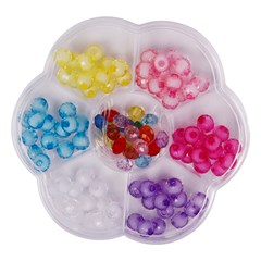 Kit pulseira no estojo plastico              cx:144