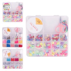 Kit pulseira no estojo plastico              cx:048