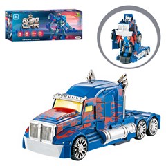 Caminhao transforma bate e volta c/luz e som cx:024