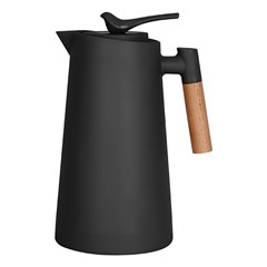 Garrafa termica 1l bird preta alca madeira       cx:012