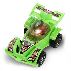 Carro puxa corda c/luz 15cm