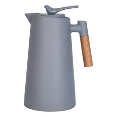 Garrafa termica 1l bird cinza alca madeira          cx:012