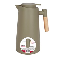 Garrafa termica 1l alca madeira nude         cx:012