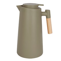 Garrafa termica 1l alca madeira nude         cx:012