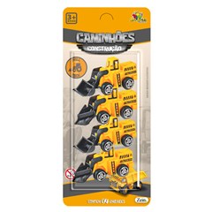 Colecao construcao 4pcs pull back            cx:024