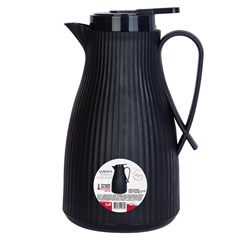 Garrafa termica 1l elegance preta                           cx:012