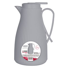 Garrafa termica 1l elegance cinza               cx:012