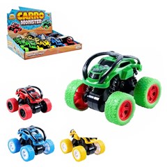 Carro monster friccao 8,5cm                  cx:00048
