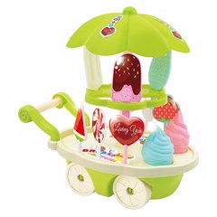 Carrinho de sorvete 14pcs 18x15cm            cx:024