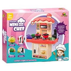 Mini cozinha infantil com acessorios         cx:00006