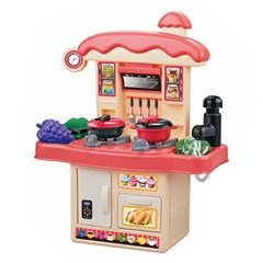 Mini cozinha infantil com acessorios         cx:00006