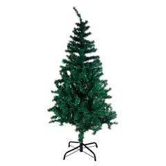 Arvore verde led elegance 150cm 350galhos 150leds b/f bivolt  cx:001