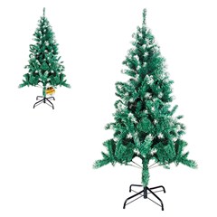 Arvore nevada elegance 120cm 220galhos b/f  cx:001