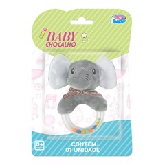 Chocalho bichinhos pelucia 12cm              cx:072