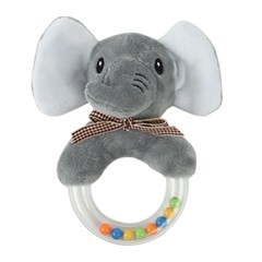 Chocalho bichinhos pelucia 12cm              cx:072