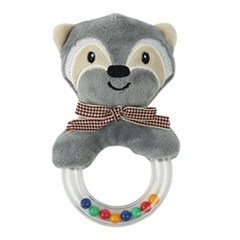 Chocalho bichinhos pelucia 12cm              cx:072