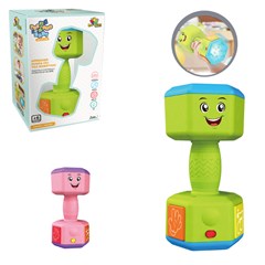 Pesinho baby halteres com luz e som          cx:00024