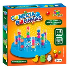 Jogo conecta bolinhas  13x13x6cm             cx:072