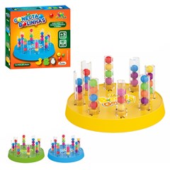 Jogo conecta bolinhas  13x13x6cm             cx:072