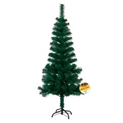 Arvore verde slim elegance 150cm 490galhos b/f     cx:001