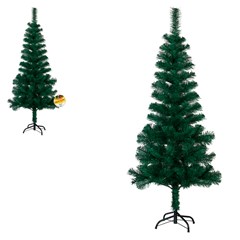 Arvore verde slim elegance 150cm 490galhos b/f     cx:001